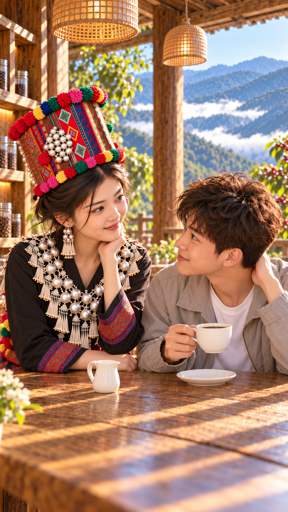 老板，这杯能加点奶吗？